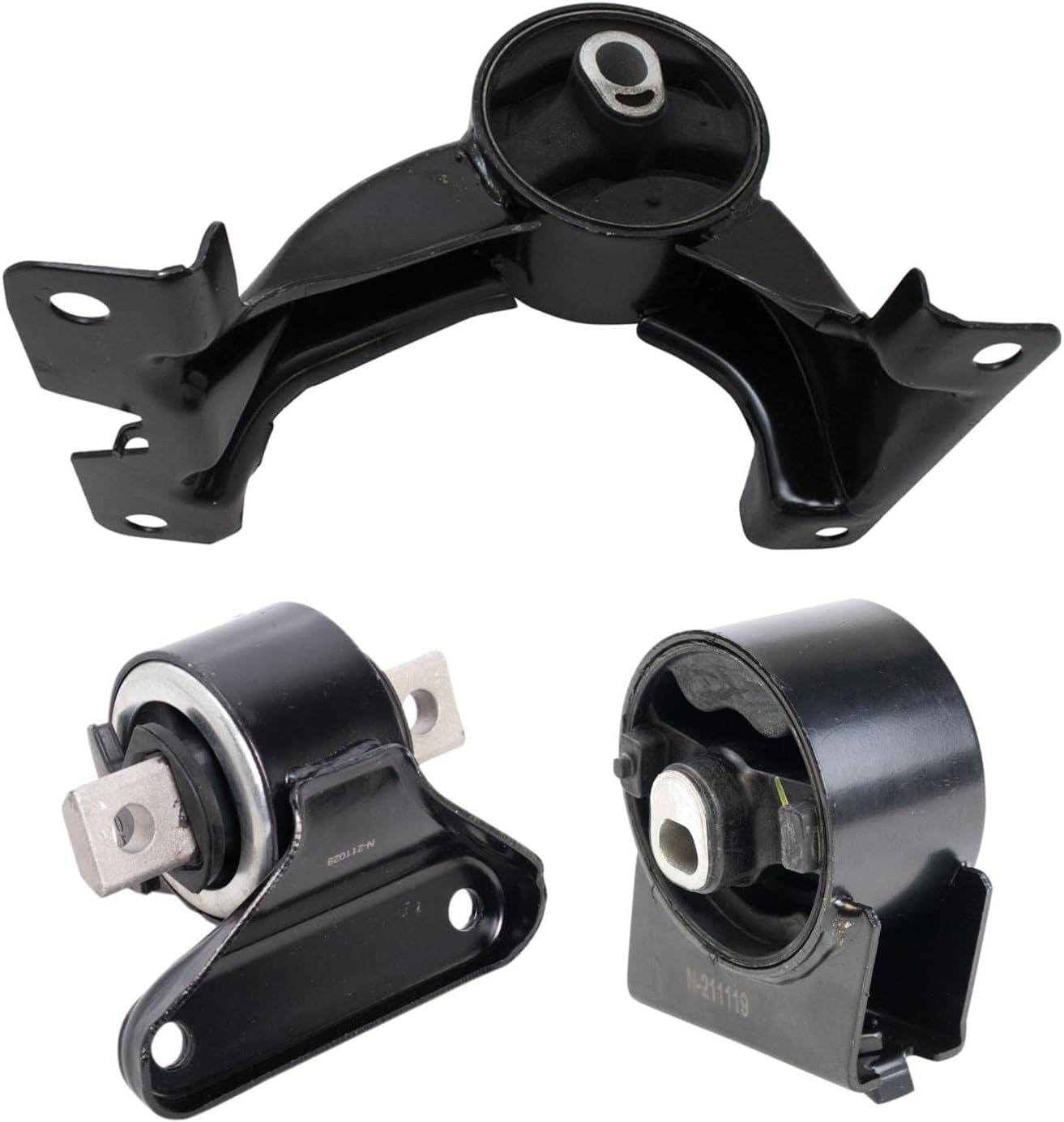 TRQ Engine & Transmission Mount Kit for 11-14 Avenger & Journey