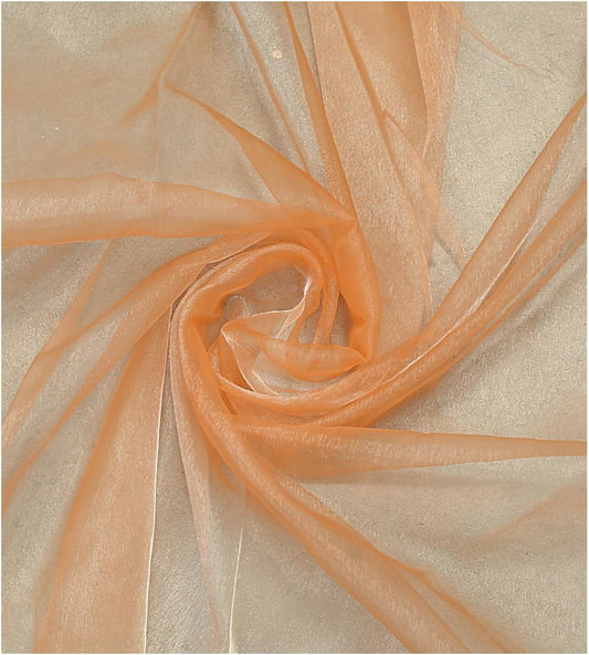 MDS Pack of 40 Yard Sheer Organza Fabric for Elegant Events