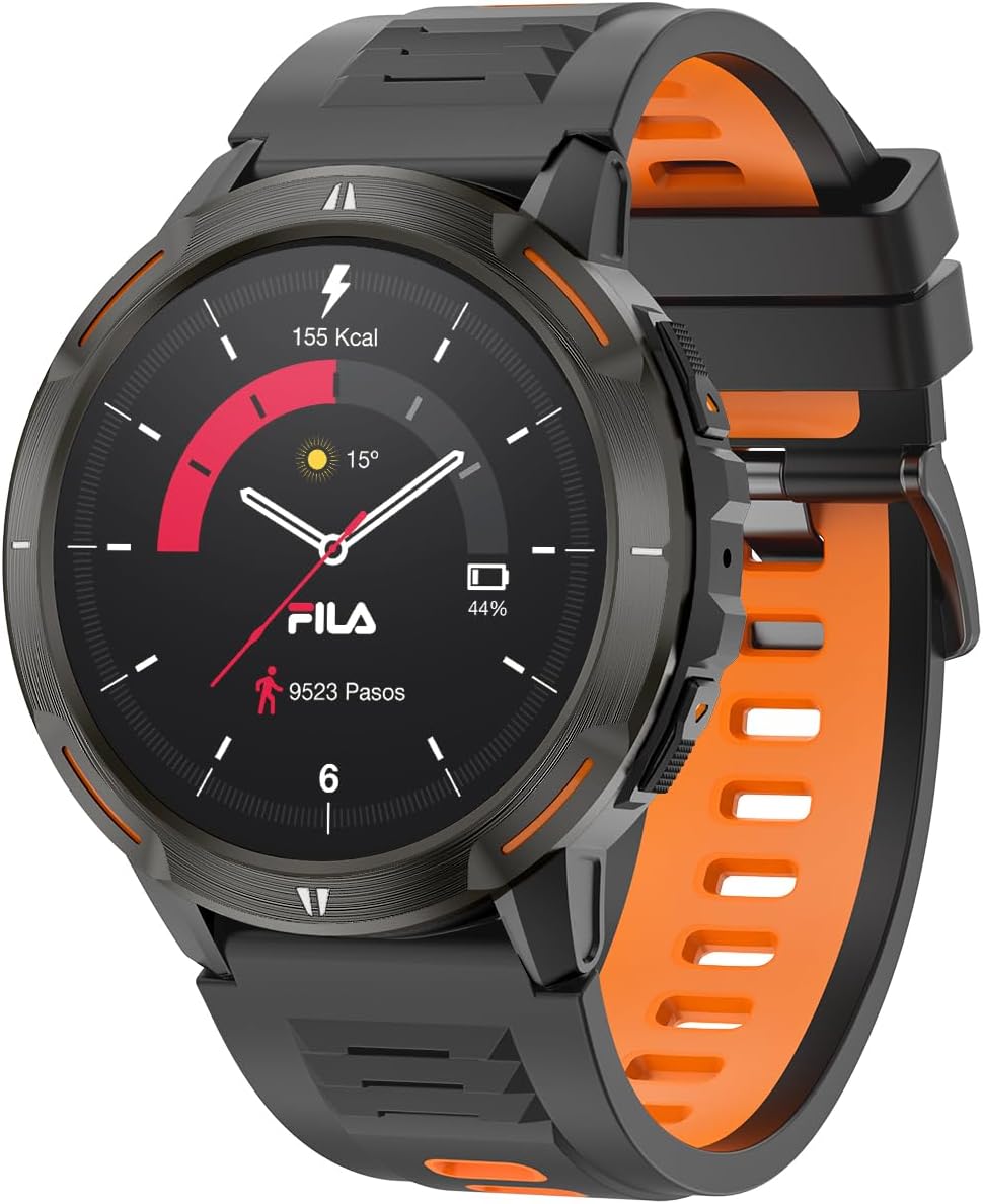 Fila Smart Watch for Men Women with GPS and 100+ Sport Modes