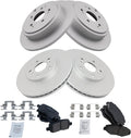 Honda Pilot Front and Rear Brake Rotor and Pad Kit by TRQ