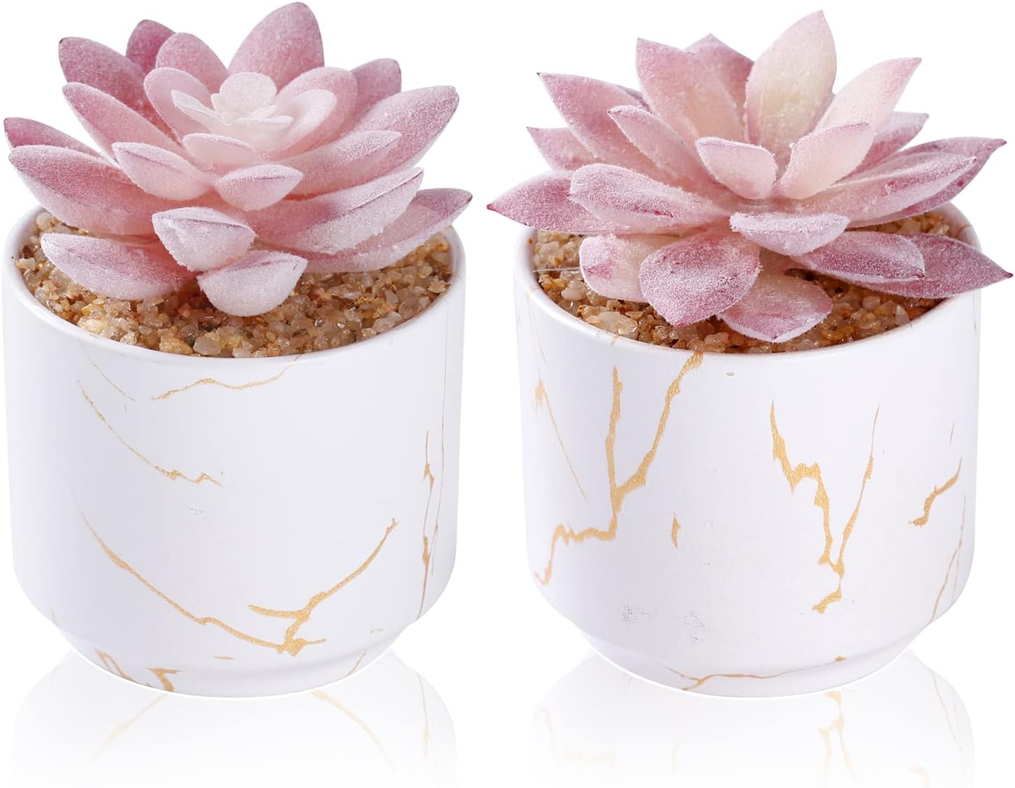 ZENIDA Small Fake Plants - Office & Desk Decor Bliss
