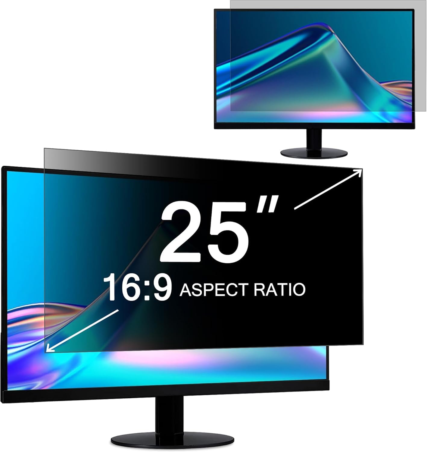 25 Inch Computer Privacy Screen Filter for Widescreen Monitors