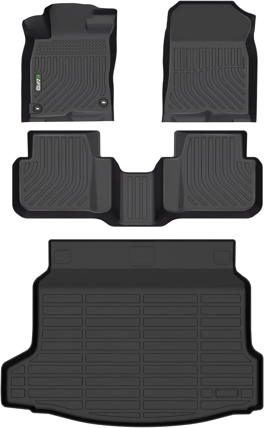 HAFIDI Floor Mats & Cargo Liner Set for 2025 Honda Civic Hybrid