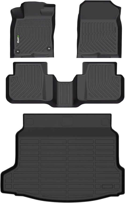 HAFIDI Floor Mats & Cargo Liner Set for 2025 Honda Civic Hybrid