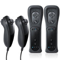 FASIGO Remote Controller with Nunchuck 2 Pack - Wii/Wii U