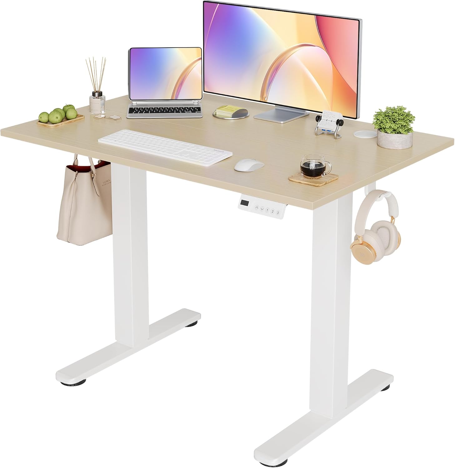 Seang Electric Standing Desk Adjustable Height for Home Office