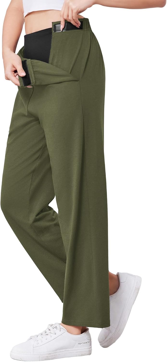 Deyeek Women's Tear Away Pants for Hip Replacement Recovery