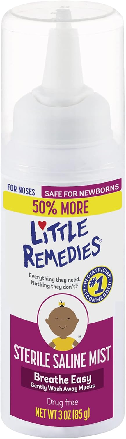 Safe Nasal Mist for Newborns, 3 oz