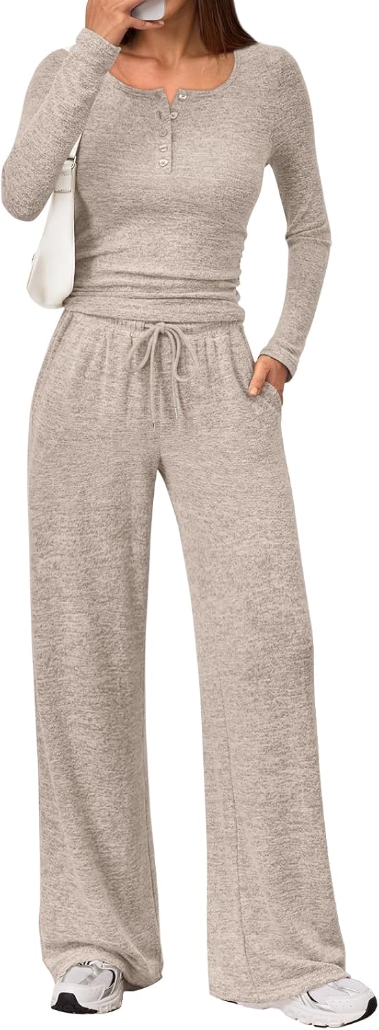 Trendy Queen Women's 2 Piece Matching Lounge Sets for Fall