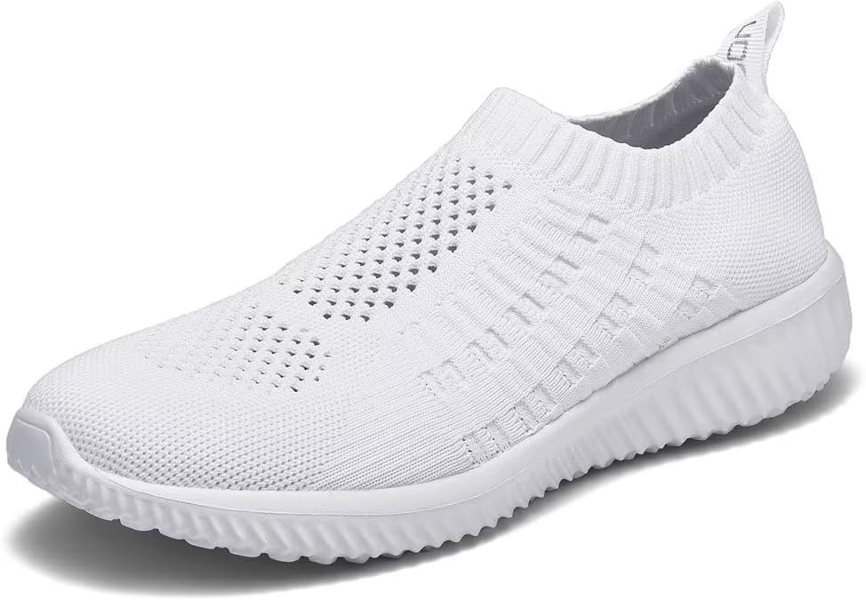Konhill Women's Slip On Walking Shoes for Comfort and Style