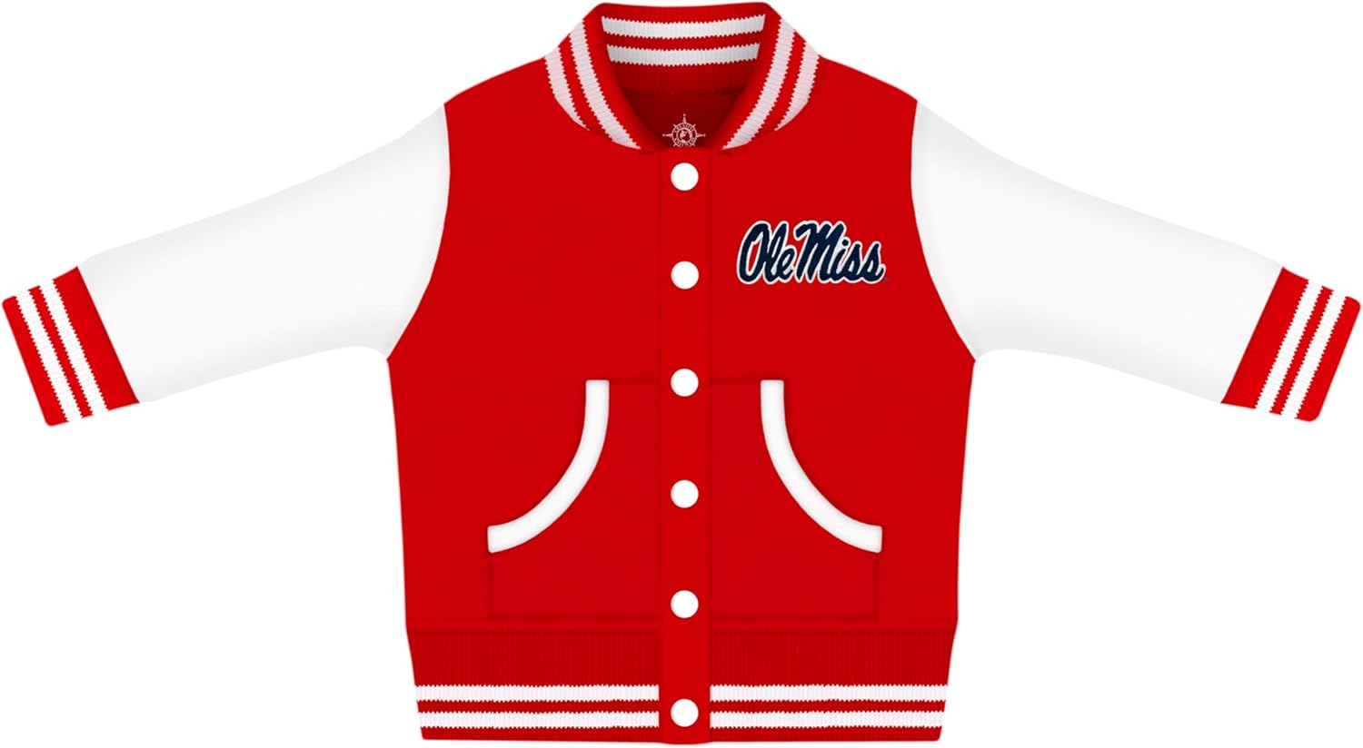 Creative Knitwear College Baby Varsity Jacket for Little Fans