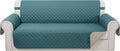 Reversible Oversized Sofa Covers Blue/Beige - Water Resistant