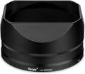 Metal Square Lens Hood for RICOH GRIIIX GR3x HDF - Improved Contrast