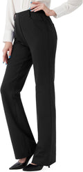 Women's Stretchy Bootcut Dress Pants for Office Work & Casual