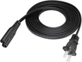 3FT AC Power Cord 10A 125V for PS4 / PS5 - Compact Replacement Cord