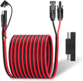 Solar Panel Connectors to SAE Adapter Cable 20FT 10AWG - RV Power