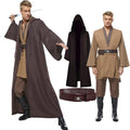 Men's Tunic Cosplay Costume Hooded Robe Full Set - Versatile Costume