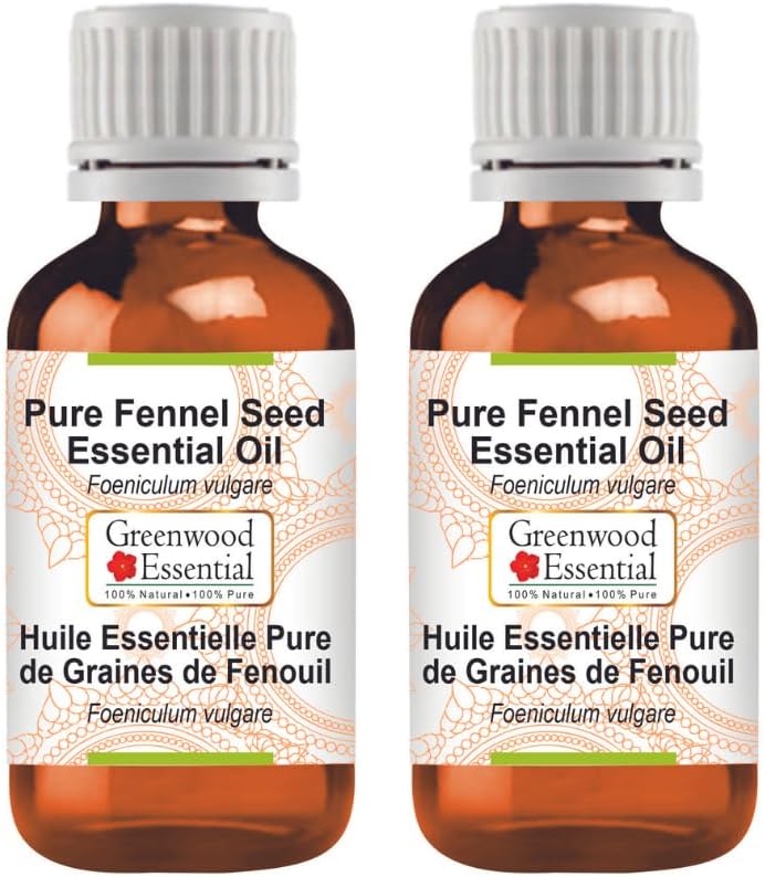 Pure Fennel Seed Essential Oil for Skin and Hair Care
