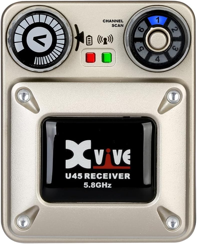 Xvive U45 Wireless in Ear Monitor System Receiver for Musicians