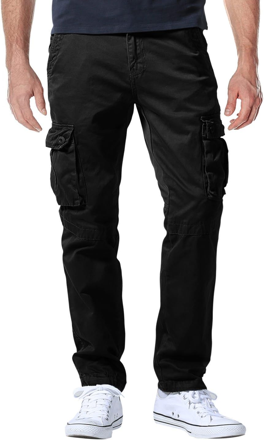 Match Men's Casual Wild Cargo Pants for Outdoor Adventures