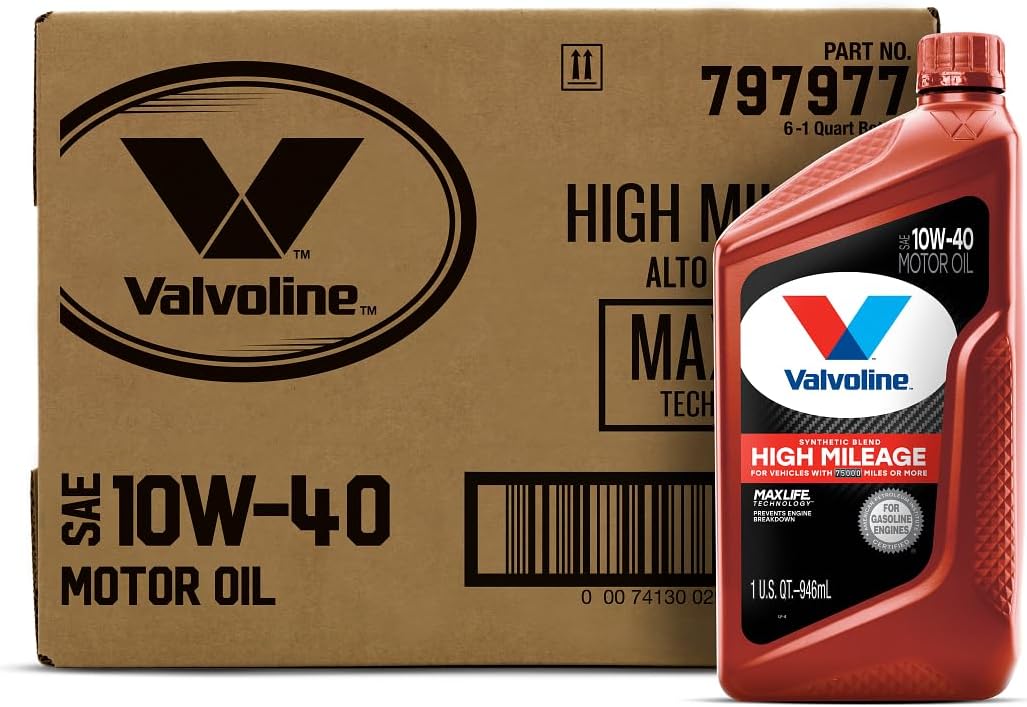 Valvoline High Mileage 10W-40 Synthetic Blend Motor Oil Review