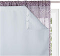 Blackout Curtain Liners Thermal Insulated Privacy Panels - Heavy White