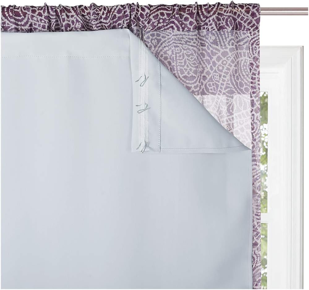 KGORGE Blackout Curtain Liners for Effective Thermal Insulation