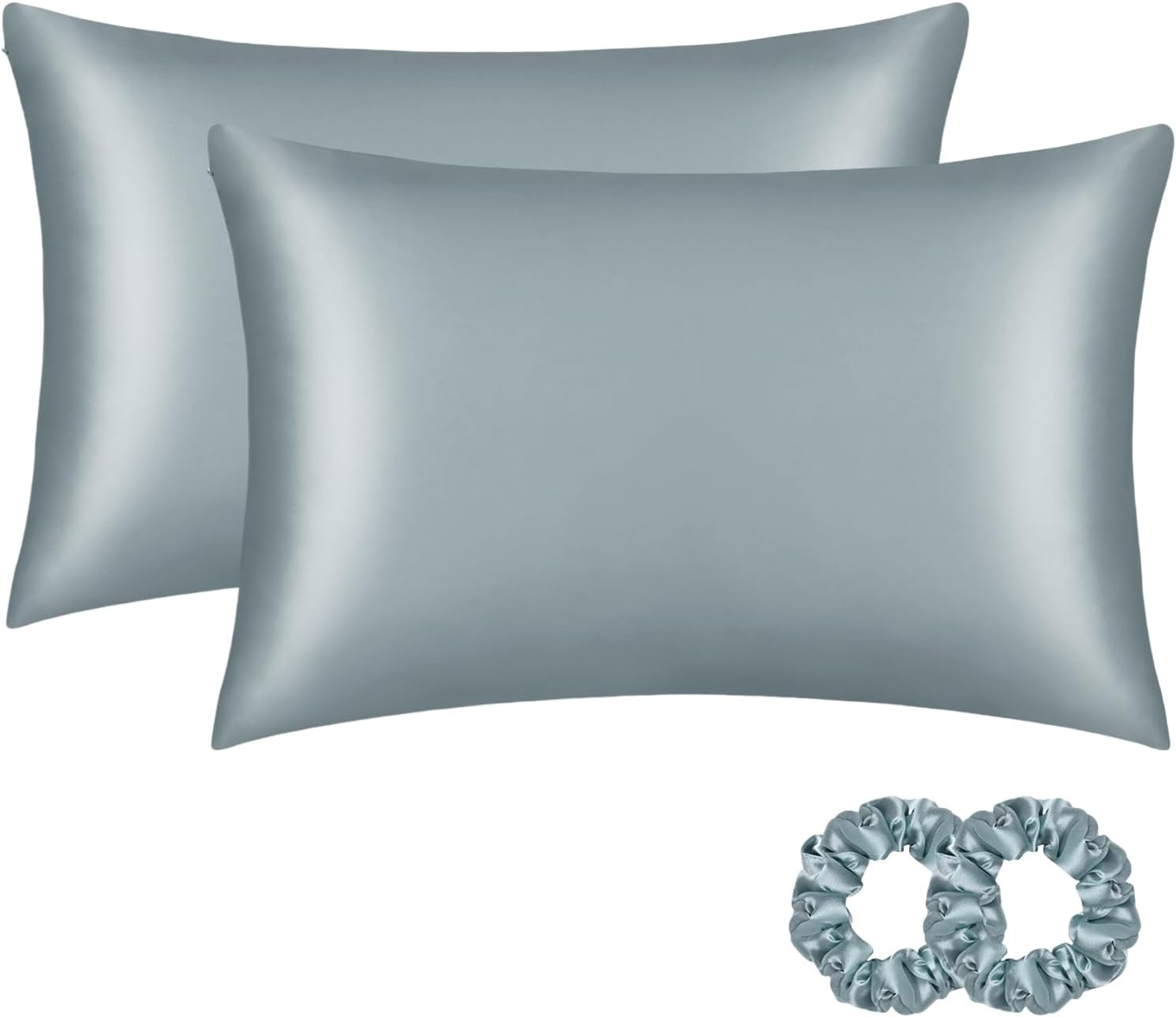 ALASKA BEAR Silk Pillowcase Set for Hair and Skin Care