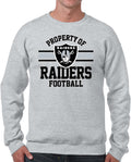 Team Fan Apparel Las Vegas Raiders Crewneck Sweatshirt for Men & Women