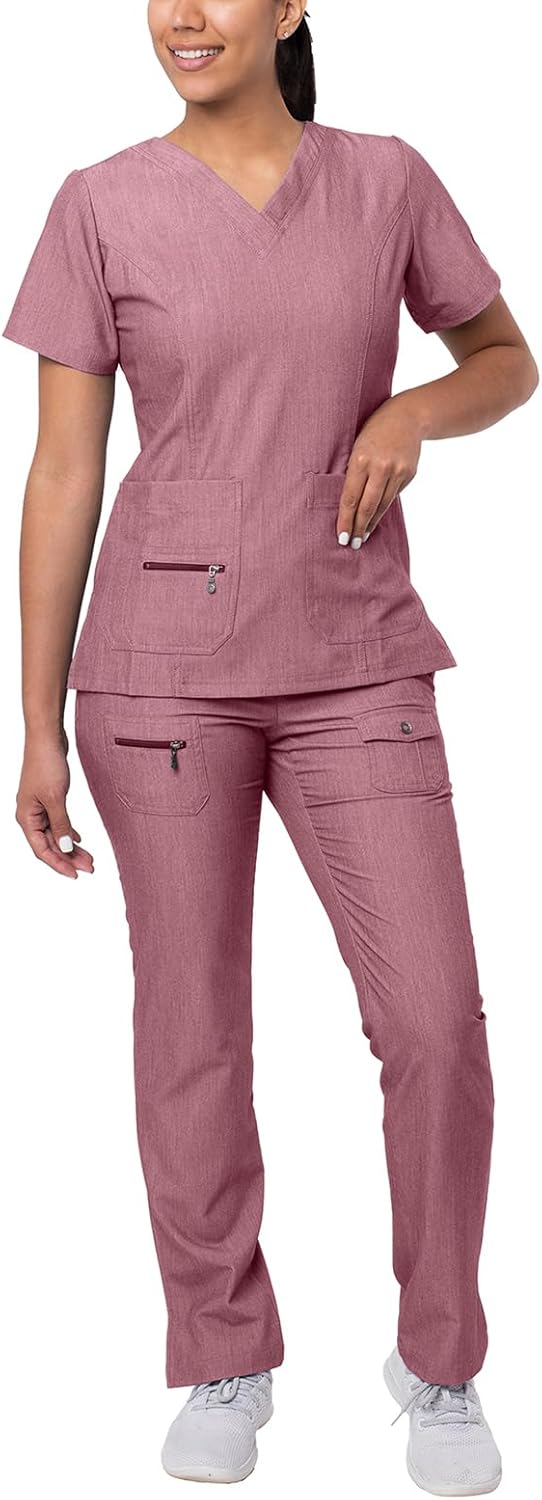 Adar Pro Breakthrough Plus Scrub Set for Women - Stylish Comfort