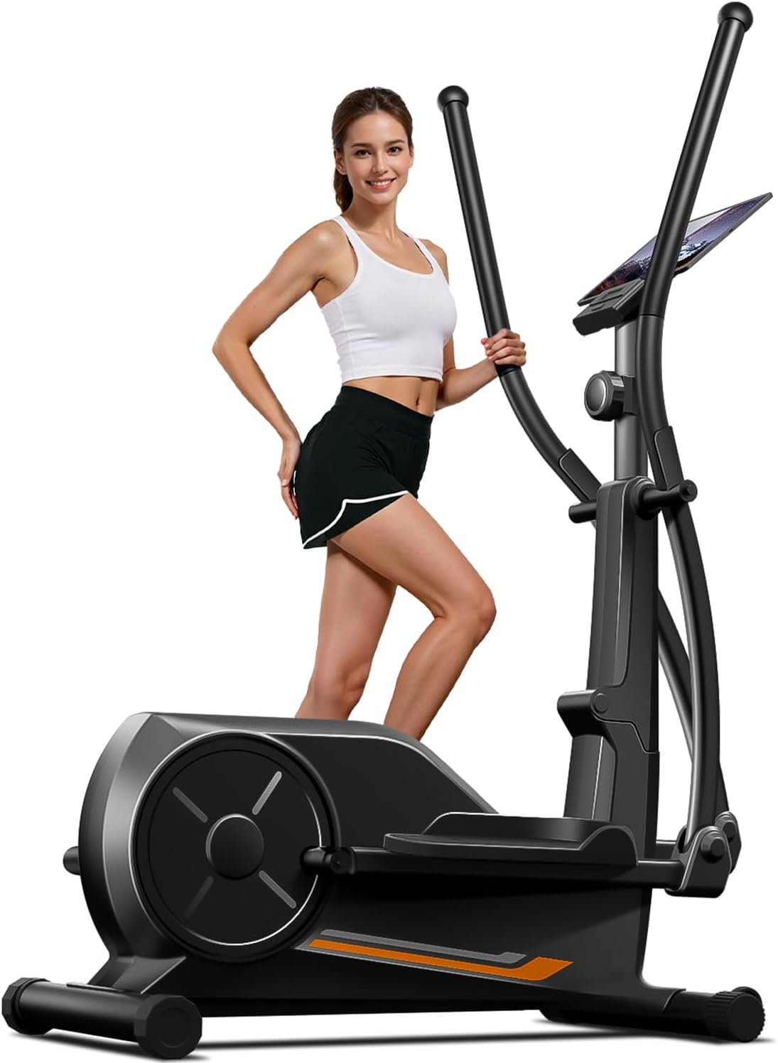 CURSOR FITNESS Elliptical Machine for Home with 8 Resistance Levels