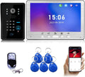 1080p Video Doorbell w/ Night Vision & Password Unlock