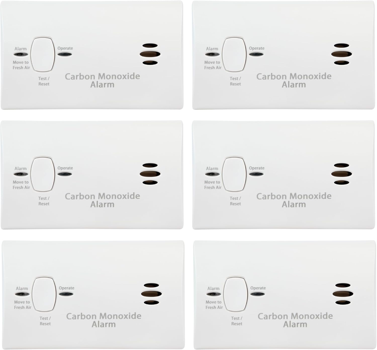 Kidde Carbon Monoxide Detector with Battery Powered Alarm System