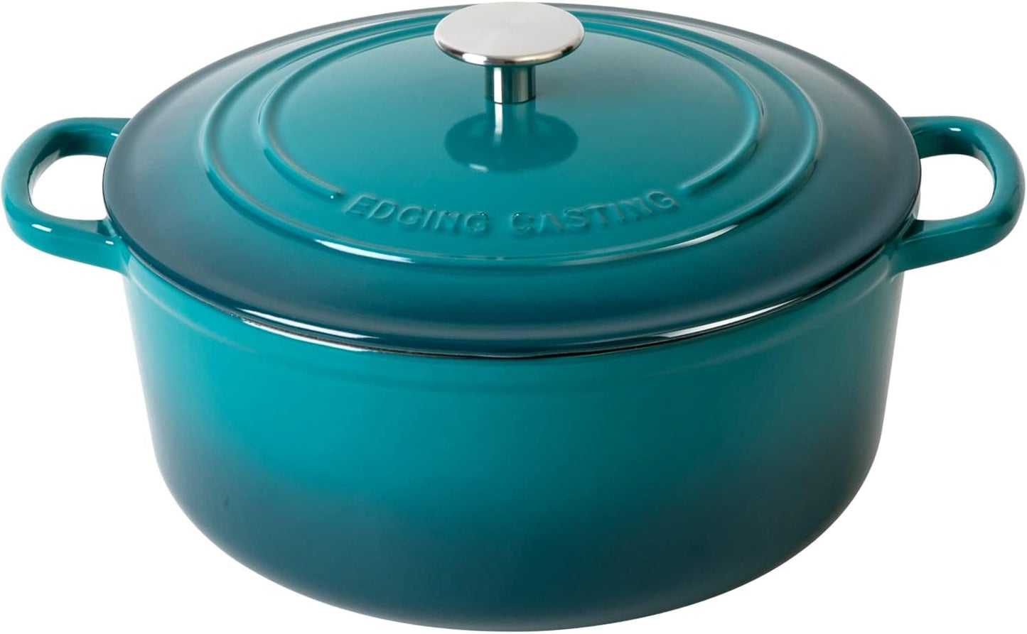 Enameled Cast Iron Dutch Oven Pot for Cooking and Baking