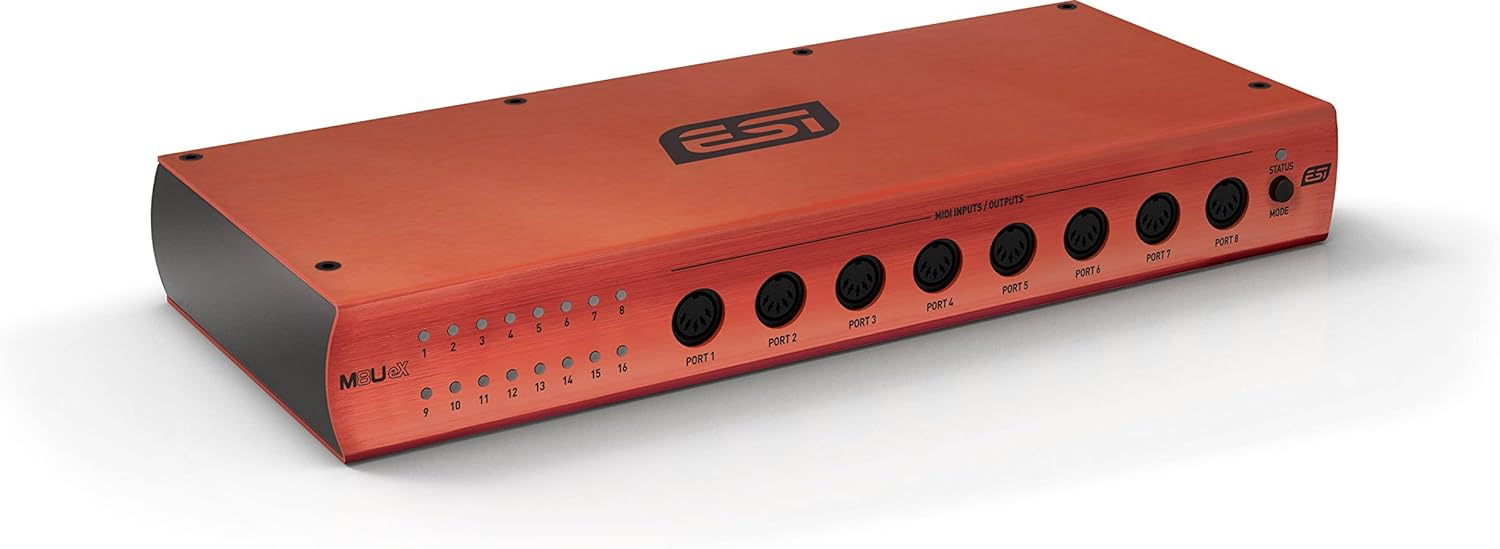 ESI M8U eX: 16-Port USB 3.0 MIDI Interface for Seamless Control