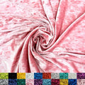 Ice Fabrics Stretch Crushed Velvet Fabric by the Yard - Soft Draping