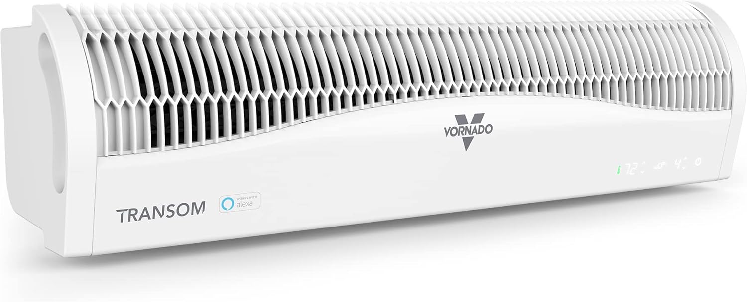 Vornado TRANSOM AE Window Fan with Alexa Control and 4 Speeds