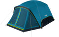 Coleman Skydome Dark Room Camping Tent with Screen Porch - Fast Setup