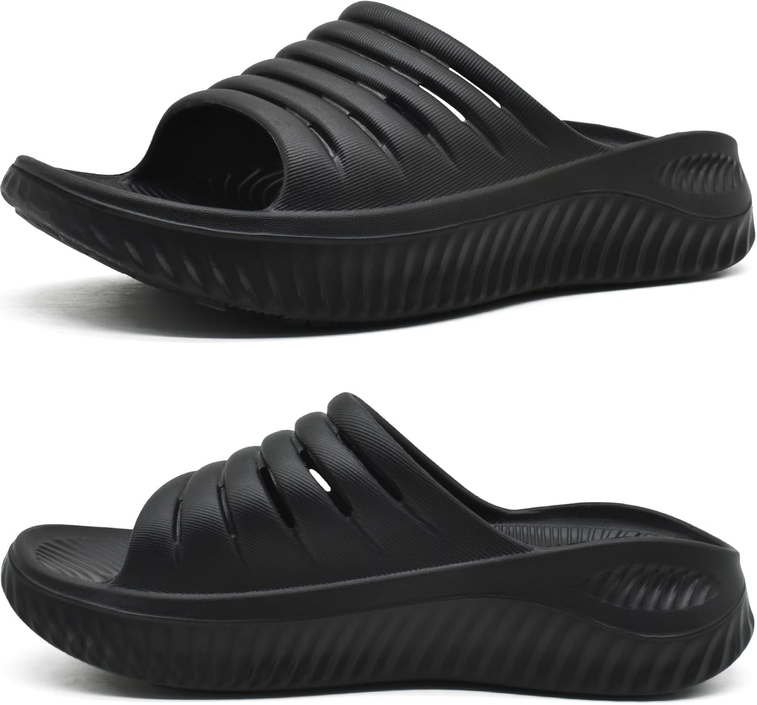 KuaiLu Womens Recovery Sandals with Arch Support for Comfort