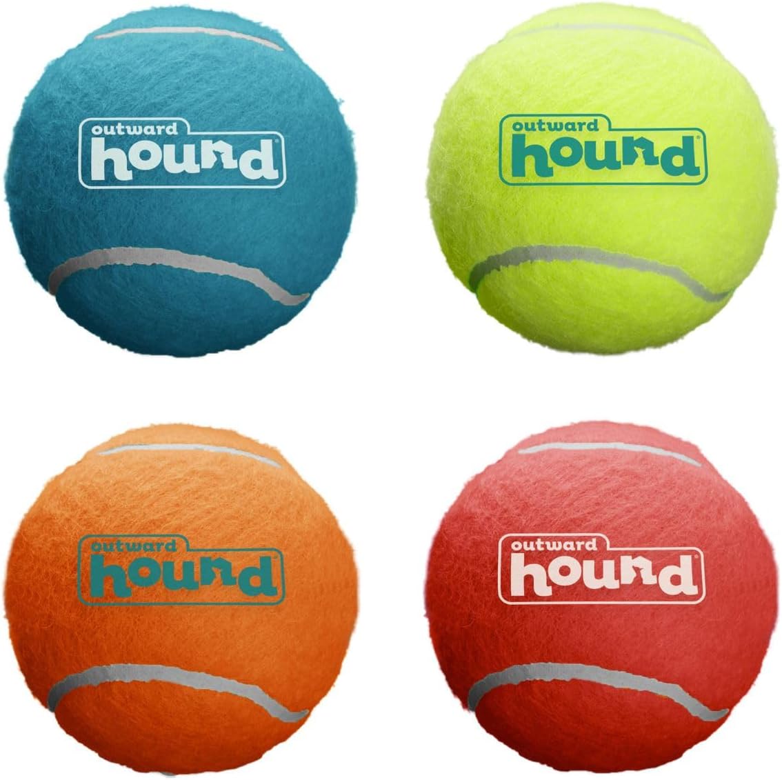 Outward Hound Squeaker Ballz - Fetch Fun x4