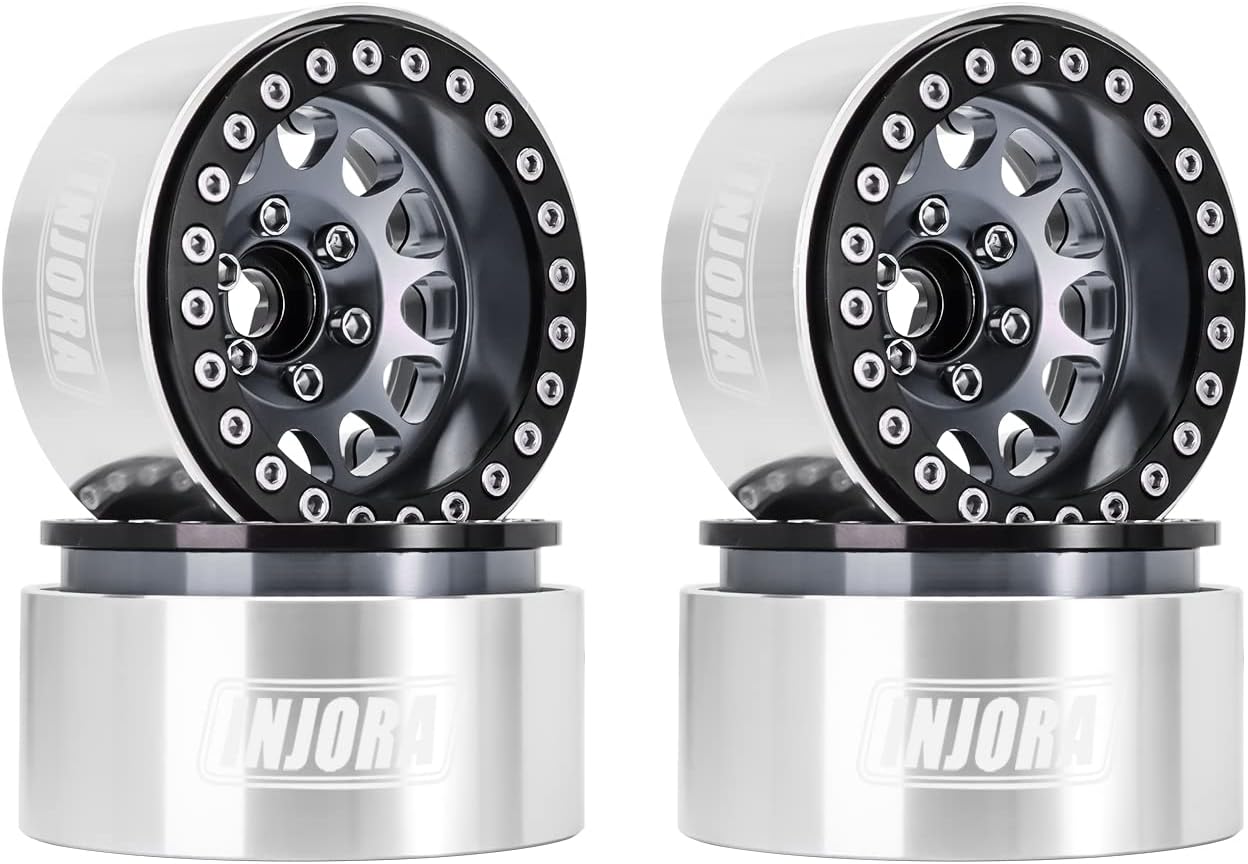 INJORA 1.9 Beadlock Wheel Rim for 1/10 RC Crawler Auto
