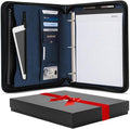 Forevermore Portfolios Faux Leather Padfolio Binder for Travel