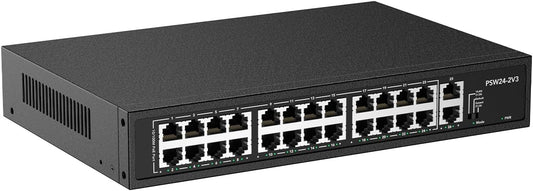 24 Port PoE Switch for High Performance Networking Solutions