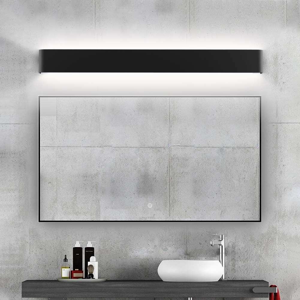 Ralbay Modern Black Bathroom Vanity Light for Stylish Spaces