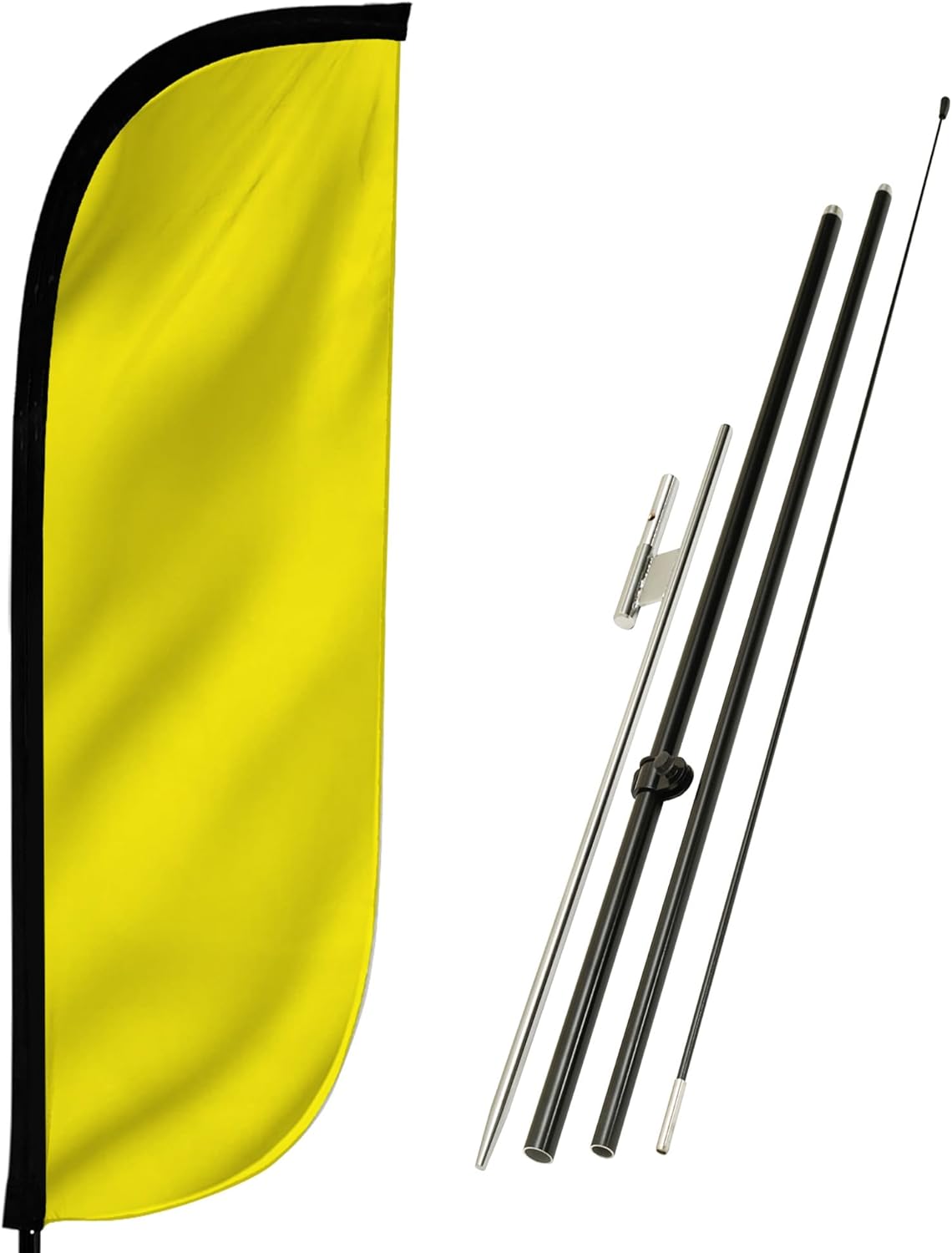 LookOurWay Feather Flag Pole Kit for Effective Business Promotion