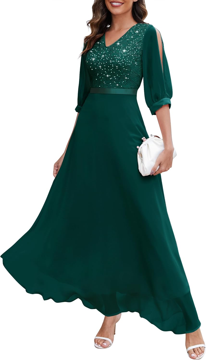 Wedtrend Women's Sequin Dresses for Elegant Evening Events