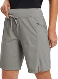 baleaf Women's Hiking Long Shorts 9 in /11 in - Quick Dry Cargo