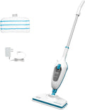 BLACK+DECKER Steam Mop White HSM13E1 - Quick Heat Steam Cleaner