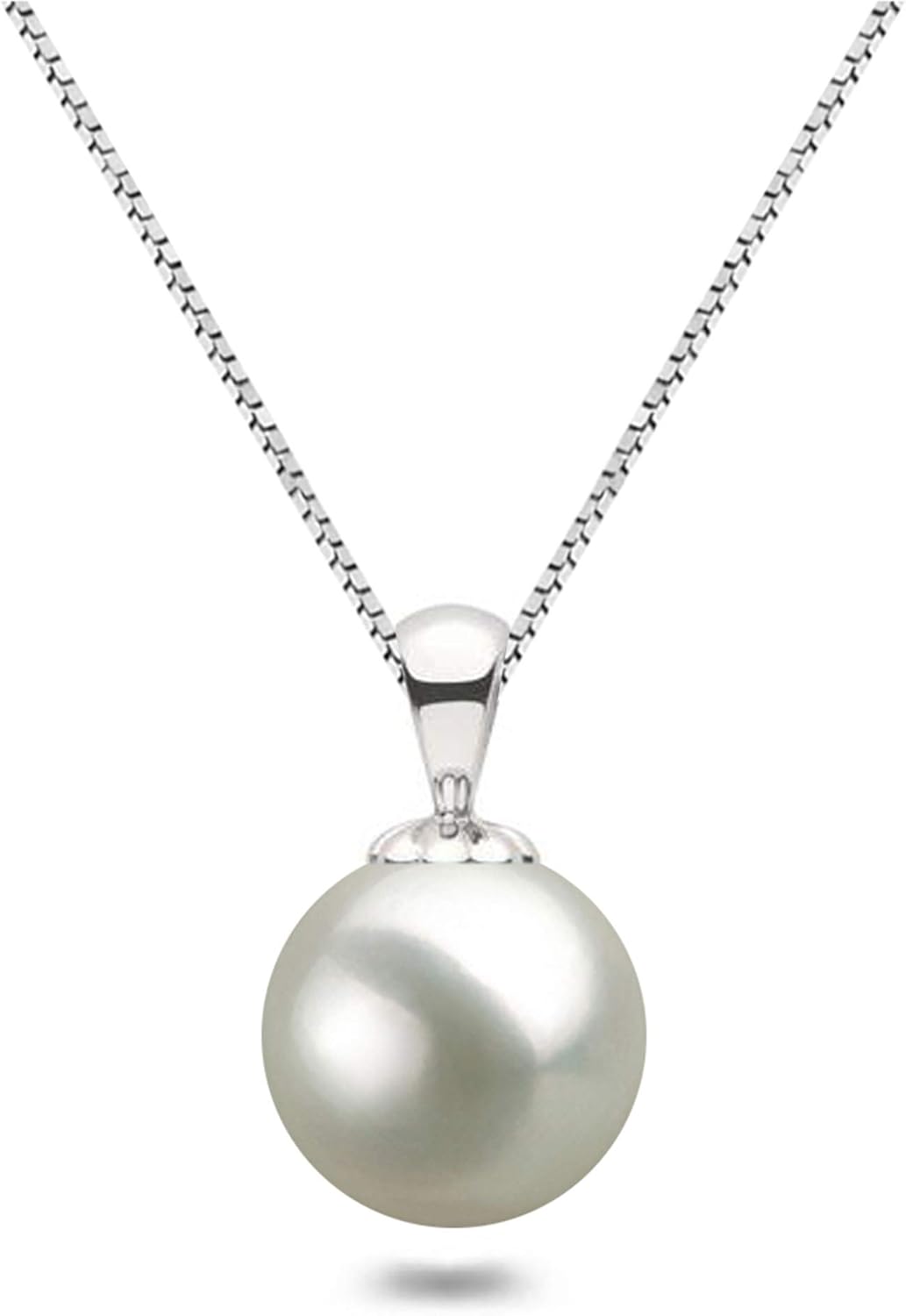 Japanese Freshwater Cultured Pearl Pendant Necklace for Elegance
