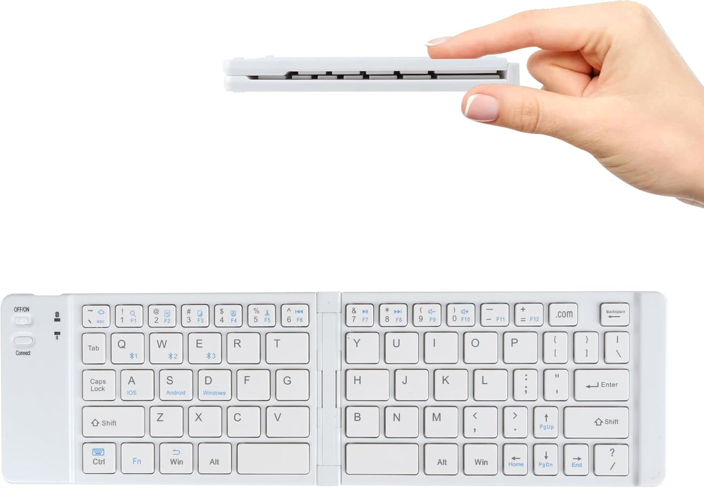 GUGUELEC Foldable Bluetooth Keyboard: Ultimate Portability